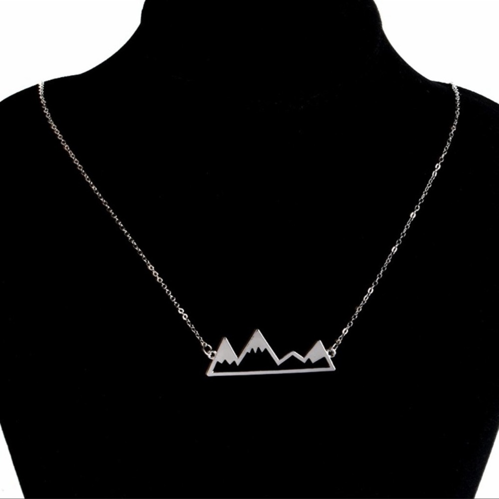 🔥1 day sale🔥Snow Mountain Necklace(silver color)